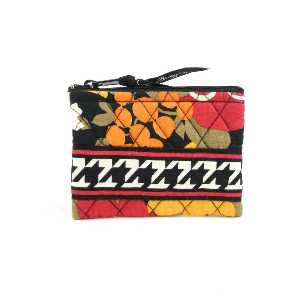 Vera Bradley Bittersweet Zipper Coin Purse 5" x 4"